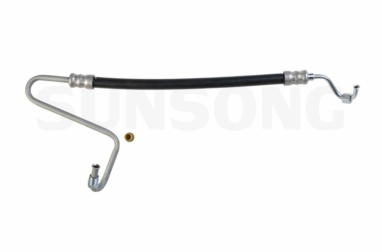 Angle View of Power Steering Pressure Line Hose Assembly SUNSONG 3401546