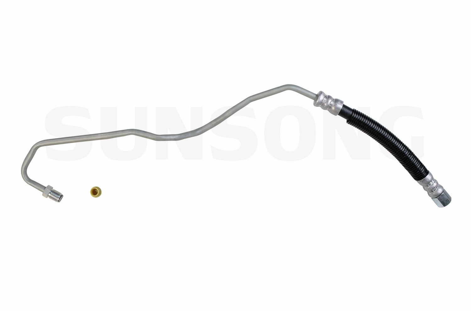 Angle View of Power Steering Pressure Line Hose Assembly SUNSONG 3401553