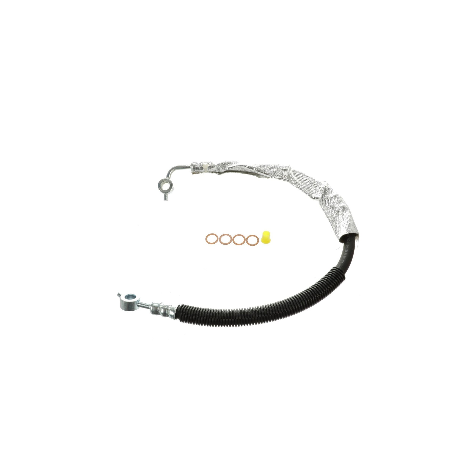 Front View of Power Steering Pressure Line Hose Assembly SUNSONG 3401592