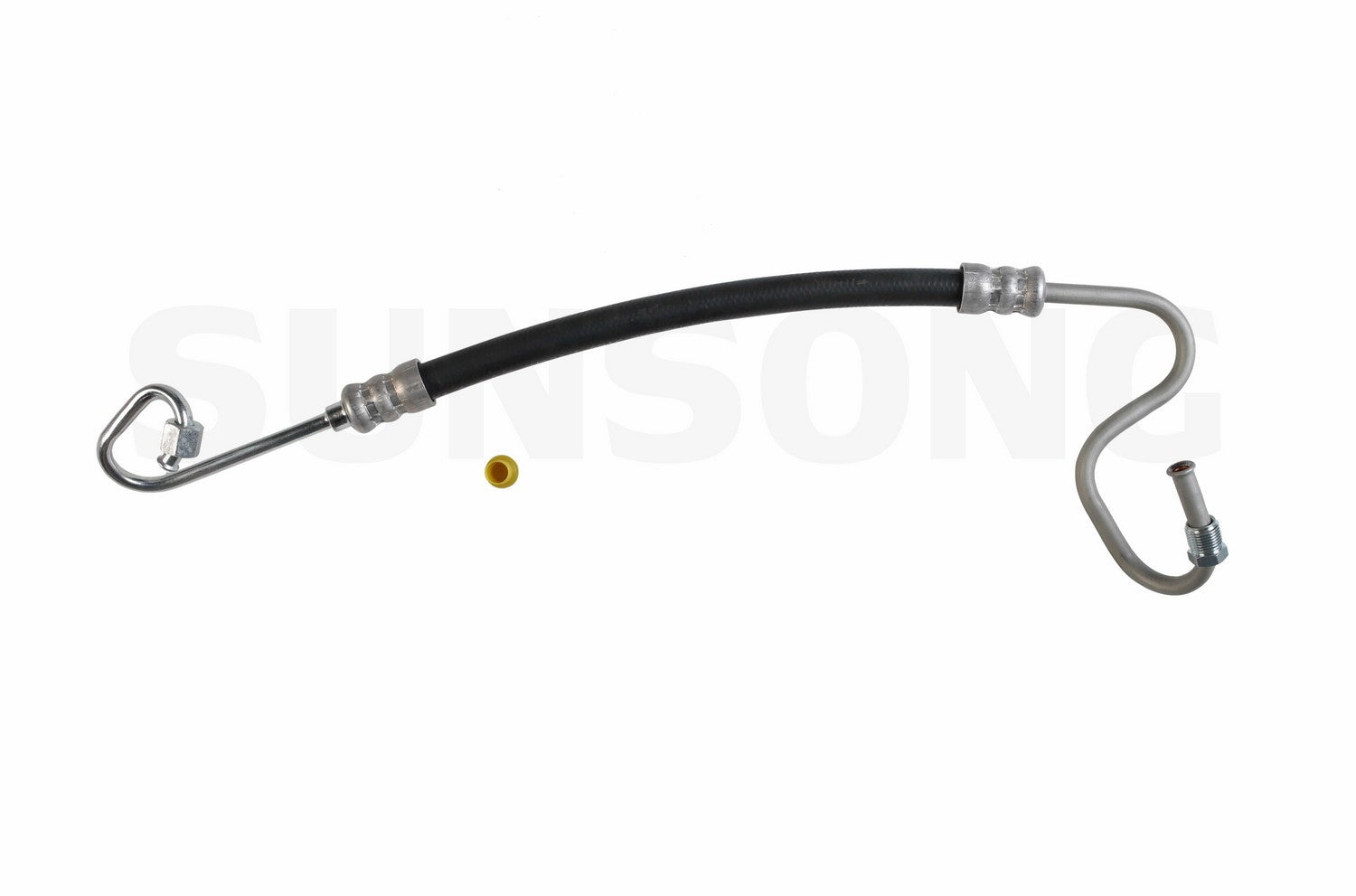 Angle View of Power Steering Pressure Line Hose Assembly SUNSONG 3401738