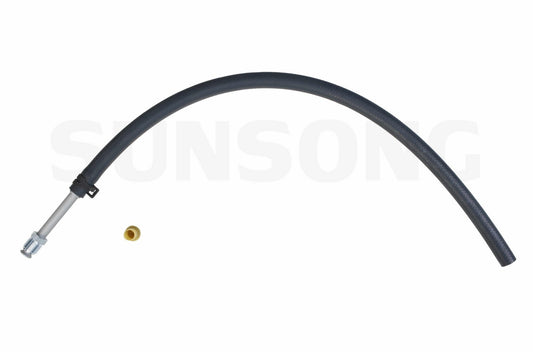 Angle View of Power Steering Return Line Hose Assembly SUNSONG 3401744