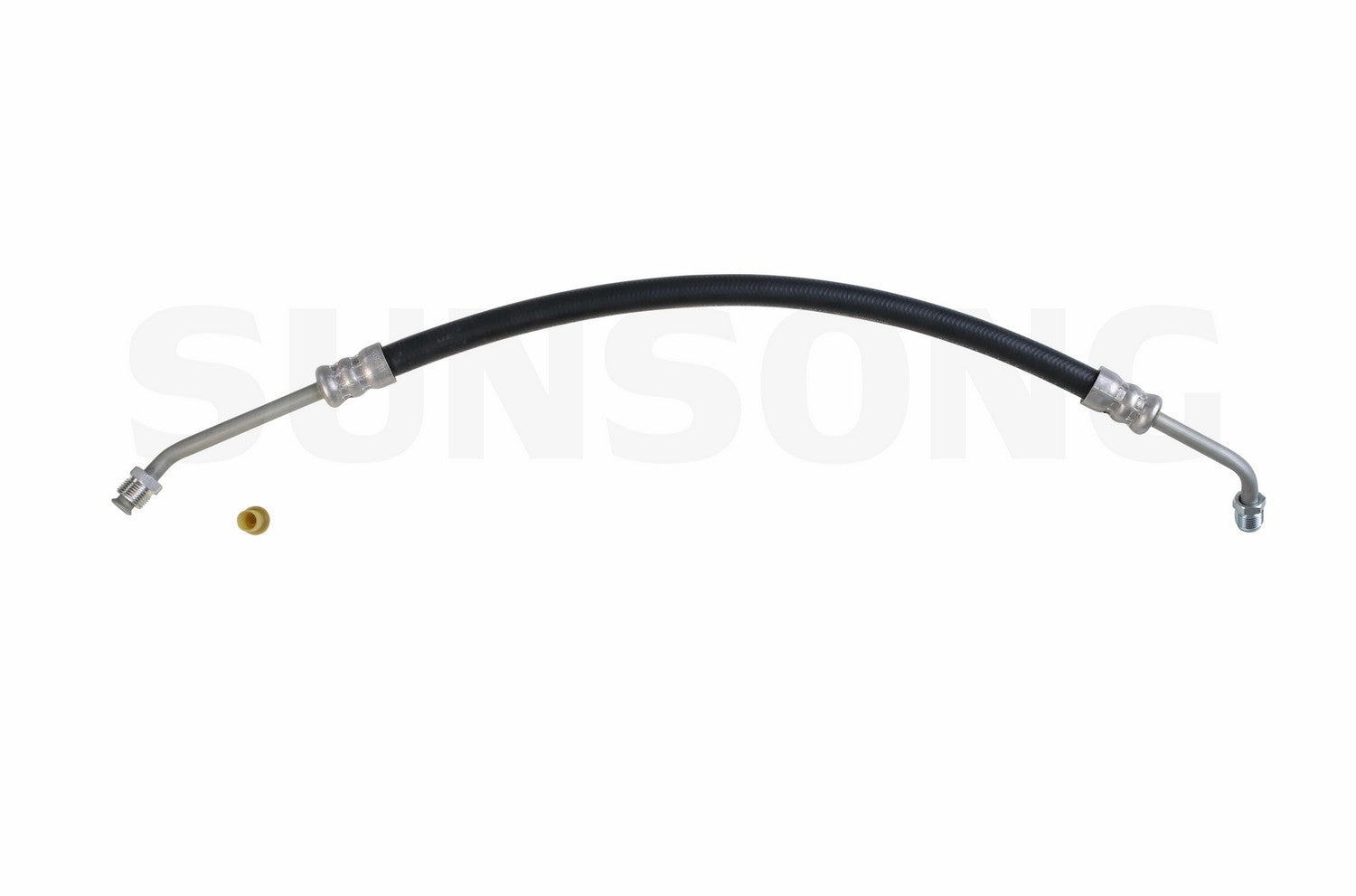 Angle View of Power Steering Pressure Line Hose Assembly SUNSONG 3401796