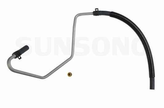 Angle View of Power Steering Return Line Hose Assembly SUNSONG 3401806