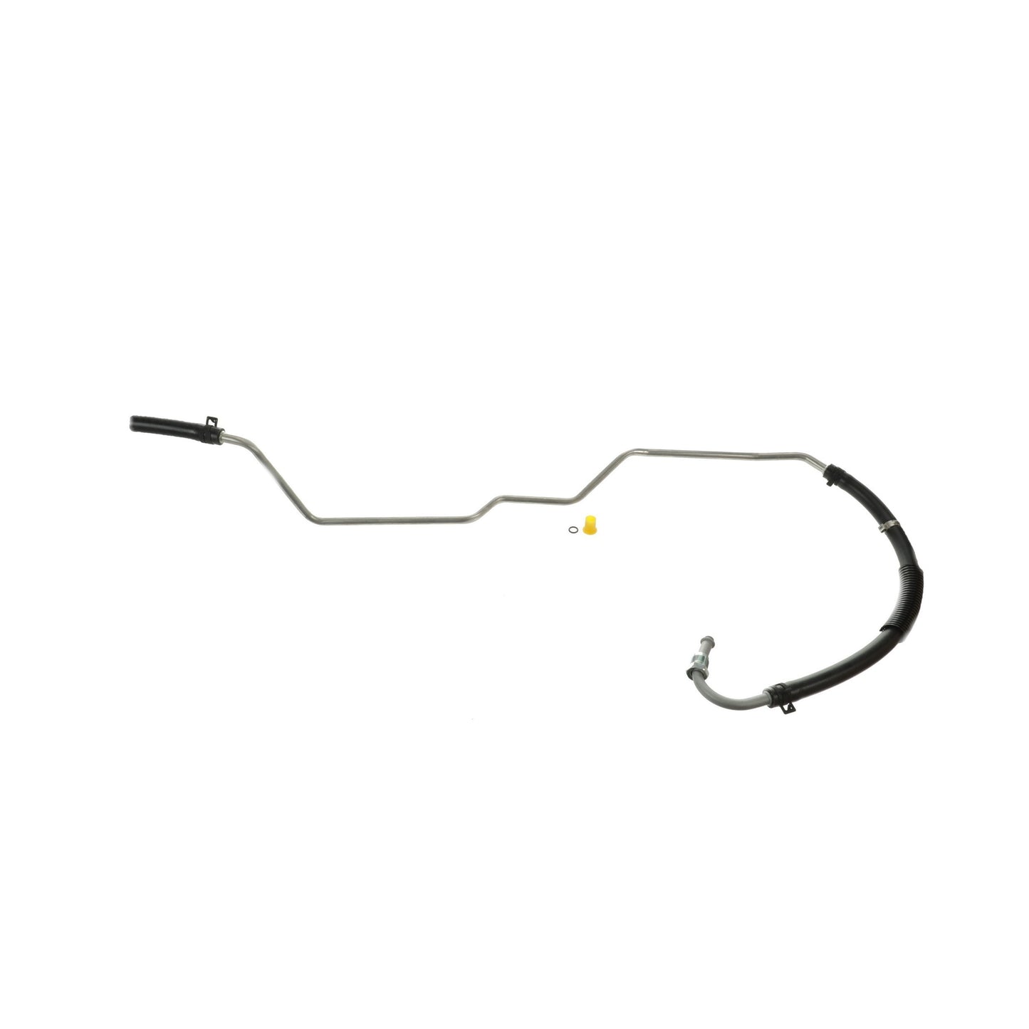 Front View of Power Steering Return Line Hose Assembly SUNSONG 3401957