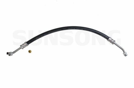 Angle View of Power Steering Pressure Line Hose Assembly SUNSONG 3401969