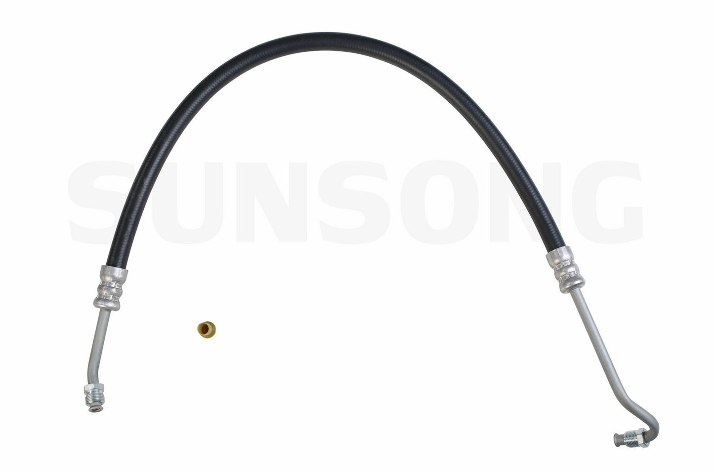 Angle View of Power Steering Pressure Line Hose Assembly SUNSONG 3402009