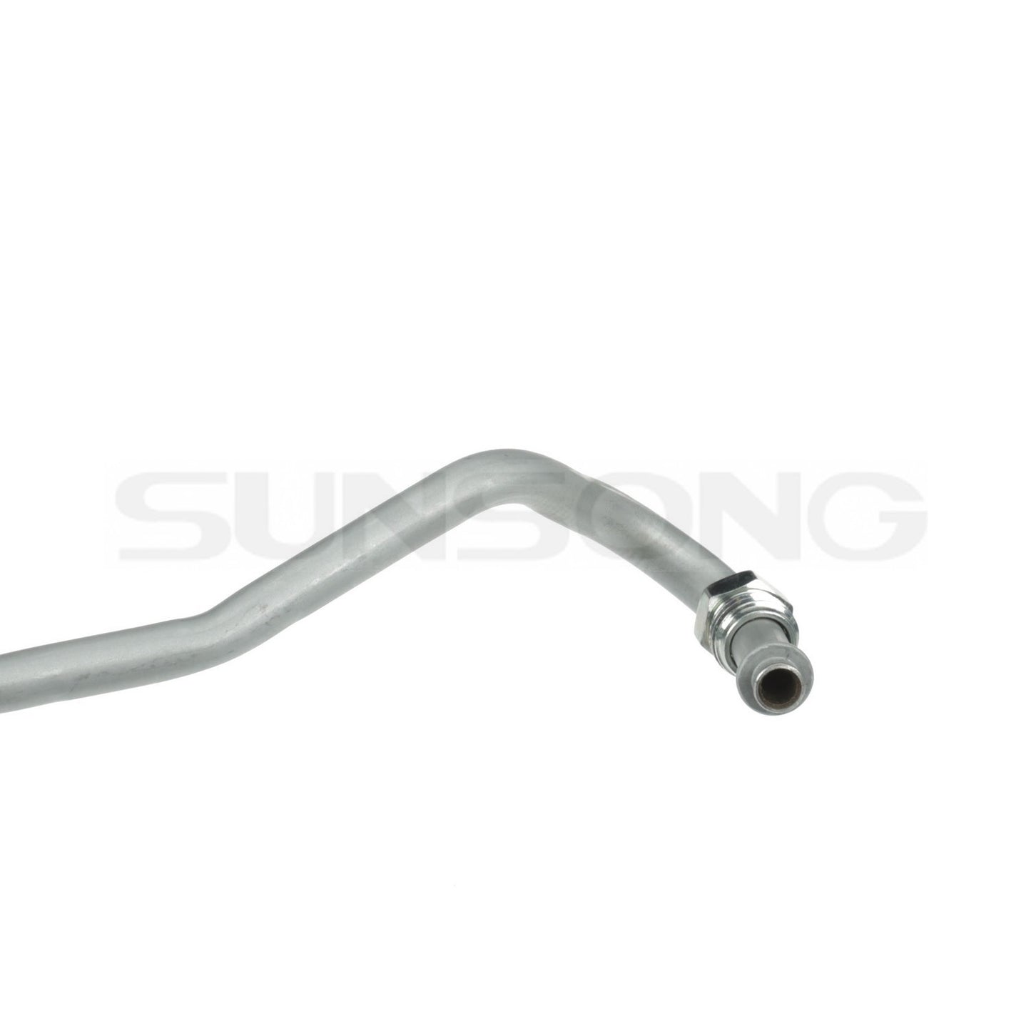 Left View of Power Steering Pressure Line Hose Assembly SUNSONG 3402220