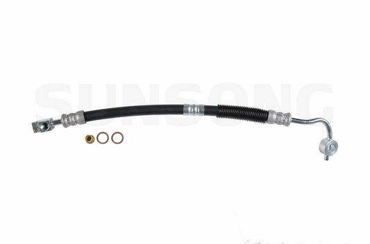 Angle View of Power Steering Pressure Line Hose Assembly SUNSONG 3402235