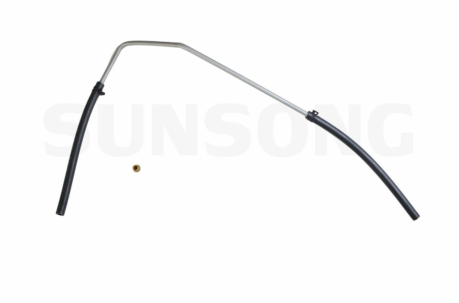 Front View of Power Steering Return Line Hose Assembly SUNSONG 3402241