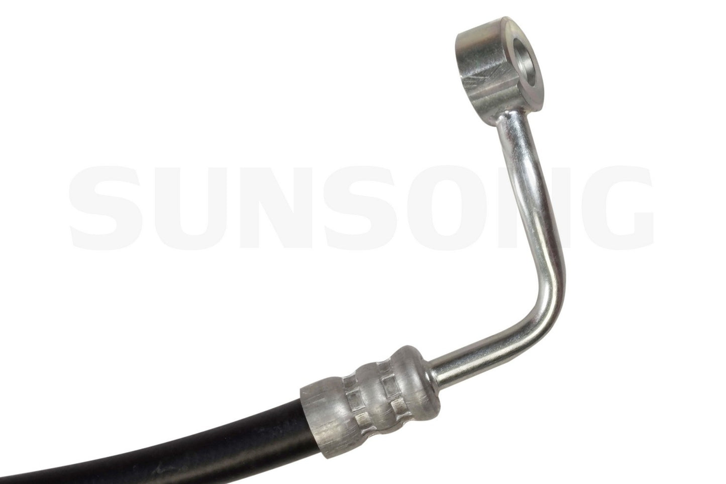 Right View of Power Steering Pressure Line Hose Assembly SUNSONG 3402259