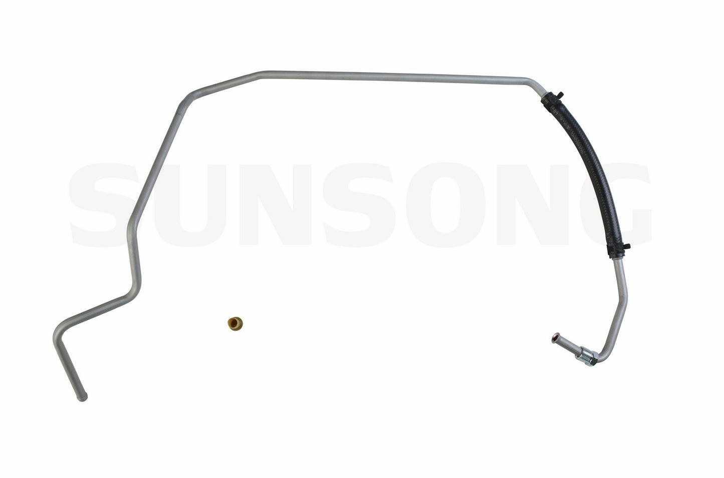 Angle View of Power Steering Return Line Hose Assembly SUNSONG 3402293