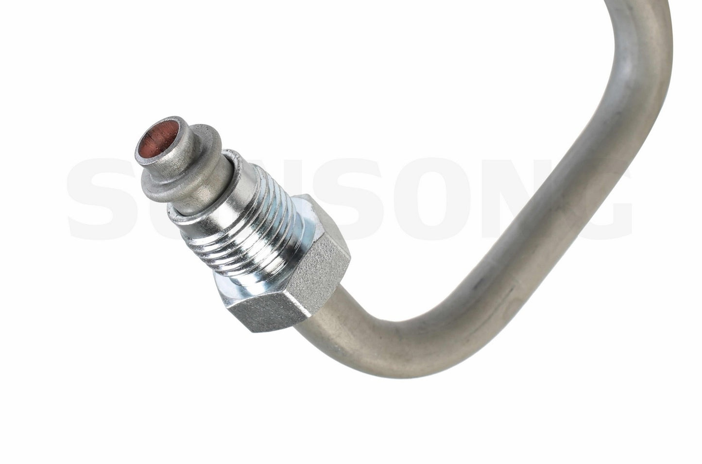 Right View of Power Steering Return Line Hose Assembly SUNSONG 3402294