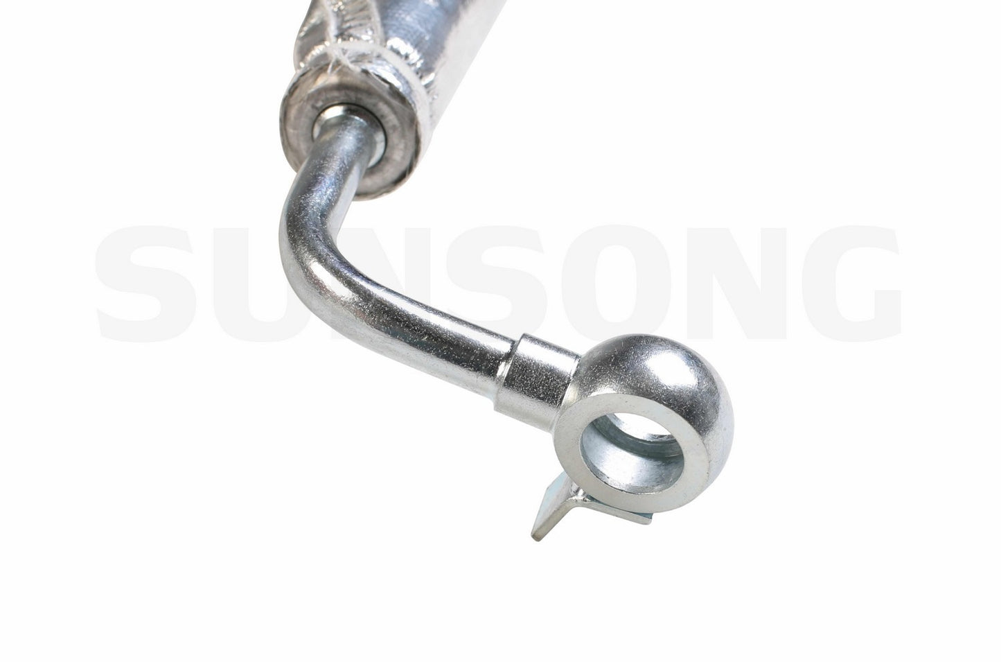 Right View of Power Steering Pressure Line Hose Assembly SUNSONG 3402350