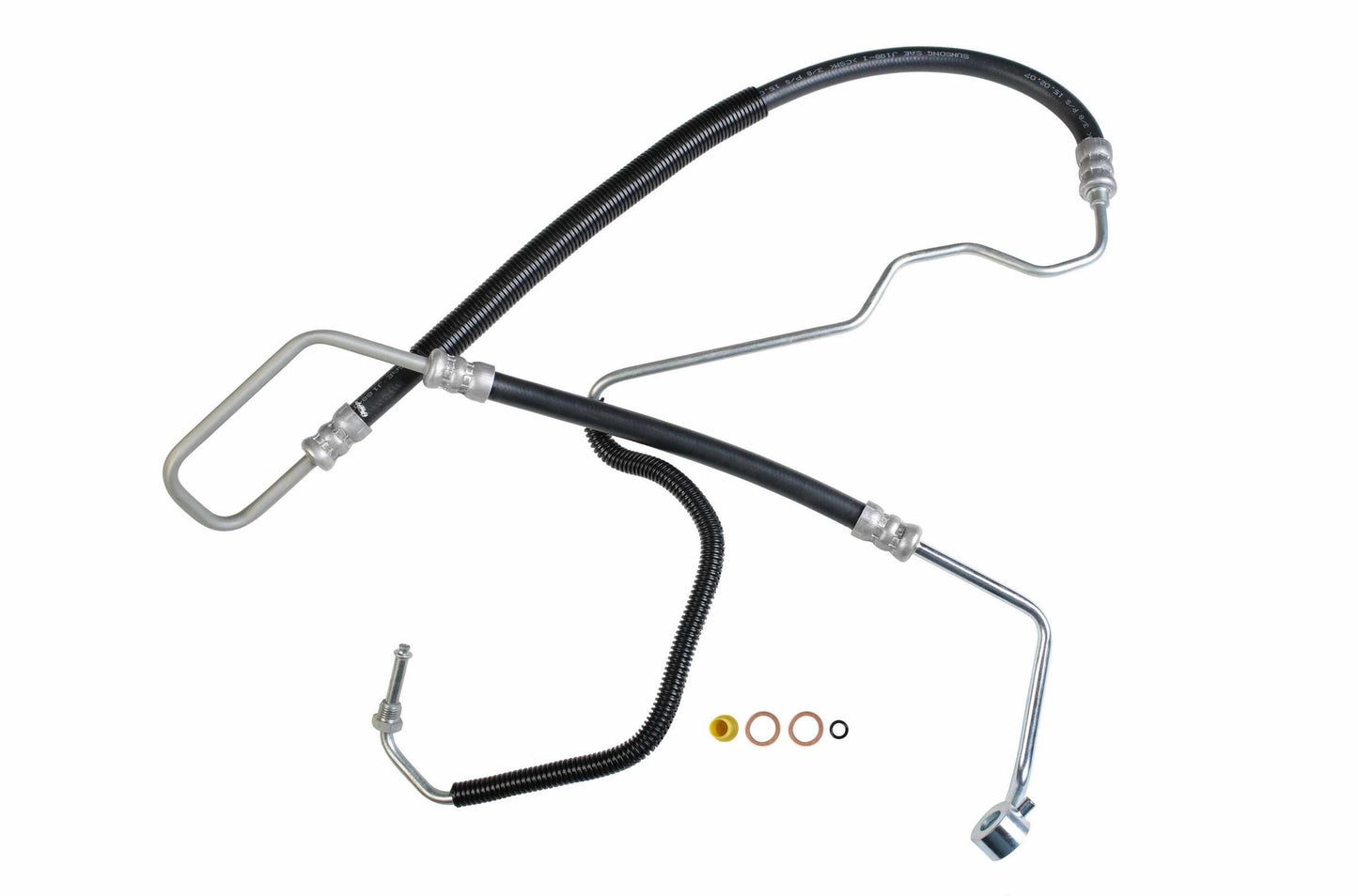 Power Steering Pressure Line Hose Assembly (Replaces Both Upper And Lower) SUNSONG 3402367 For Hyundai Santa Fe