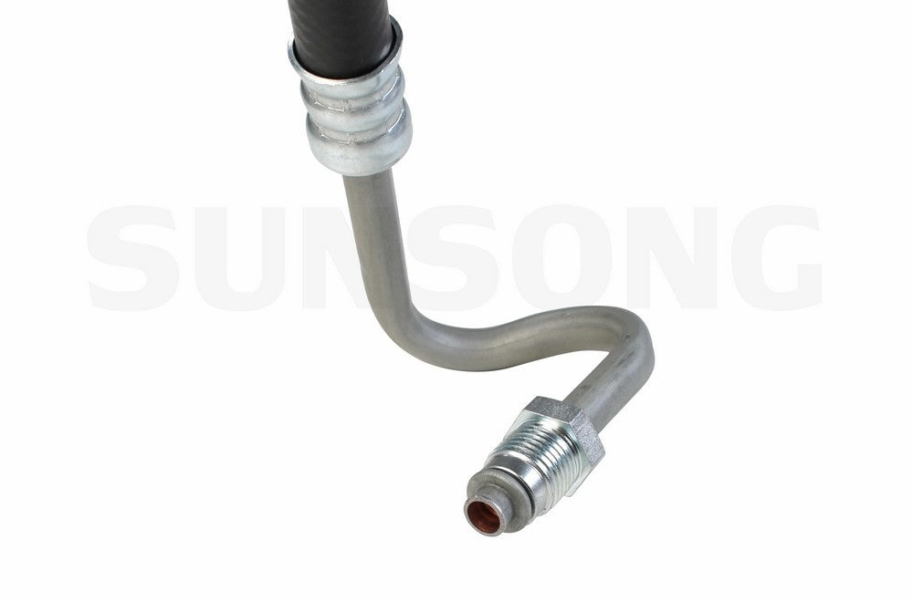 Left View of Power Steering Return Line Hose Assembly SUNSONG 3402405