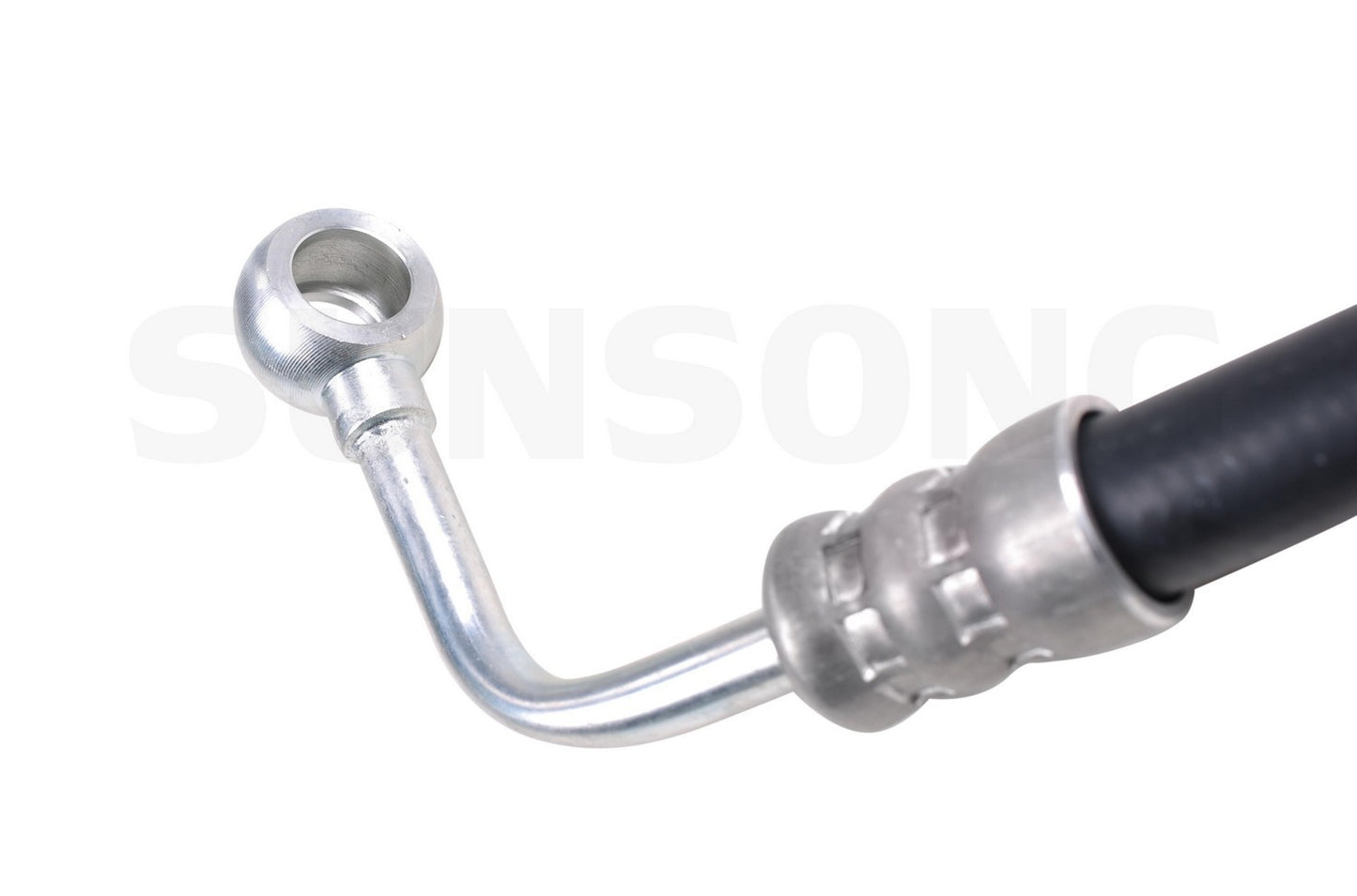 Left View of Power Steering Pressure Line Hose Assembly SUNSONG 3402512