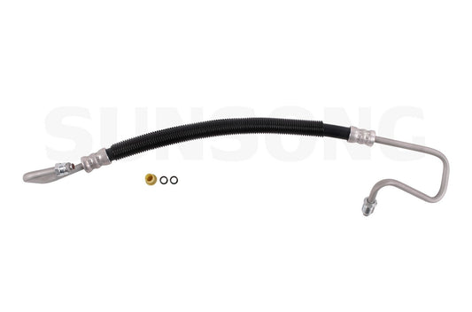 Power Steering Pressure Line Hose Assembly (W/O Switch Port) SUNSONG 3402537 For Chevrolet GMC Isuzu S10 Sonoma Hombre