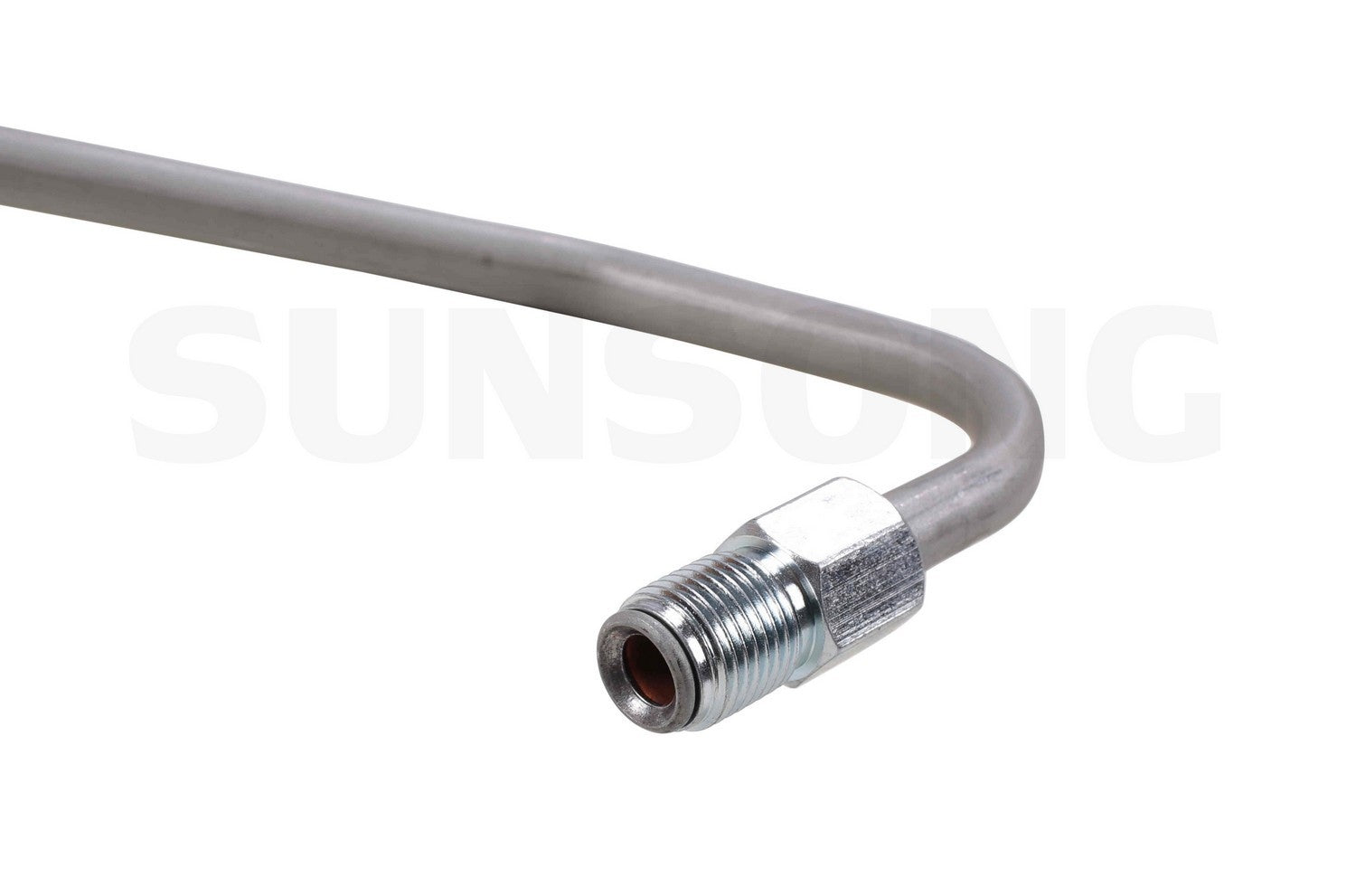 Left View of Power Steering Pressure Line Hose Assembly SUNSONG 3402586