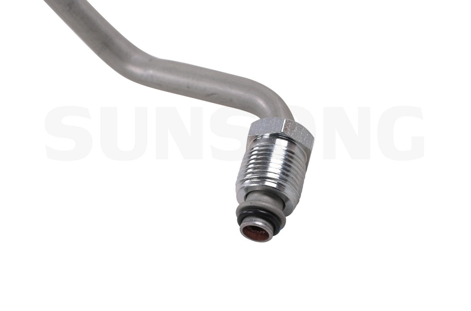 Left View of Power Steering Pressure Line Hose Assembly SUNSONG 3402850