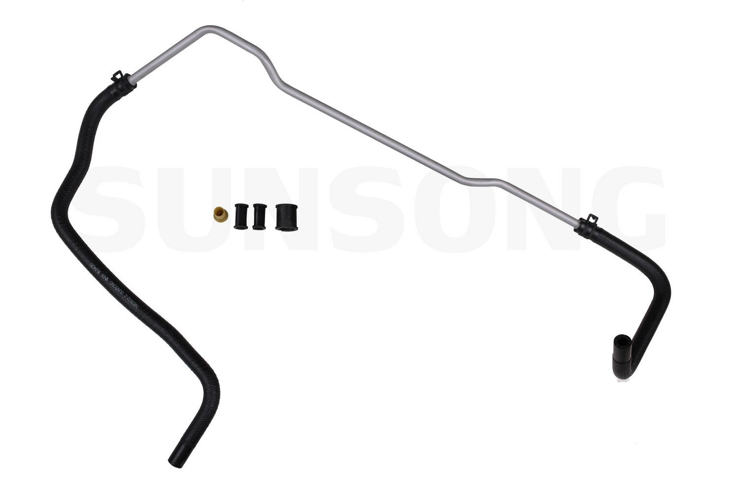 Angle View of Power Steering Return Line Hose Assembly SUNSONG 3403632