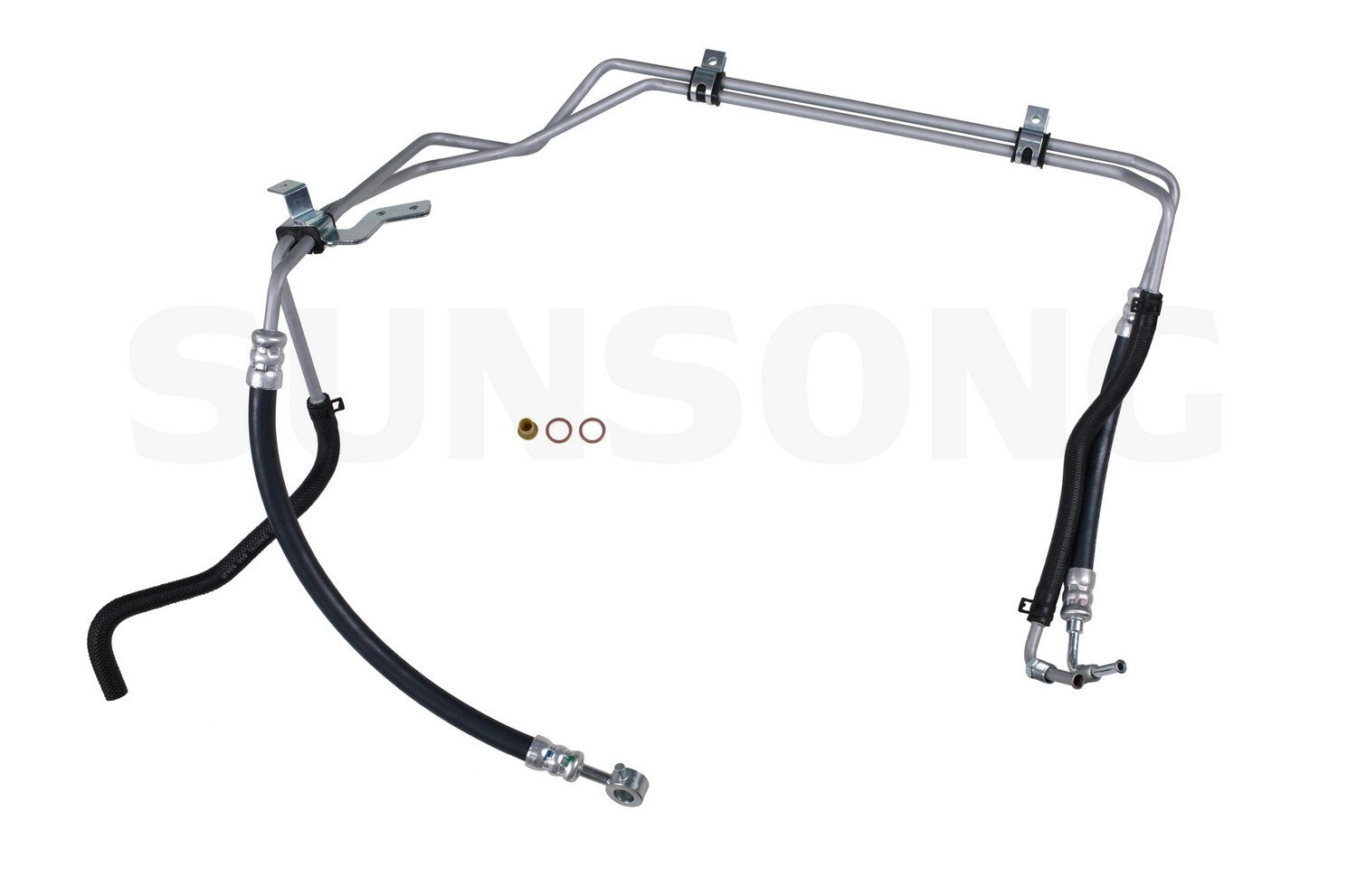 Angle View of Power Steering Hose Assembly SUNSONG 3403669