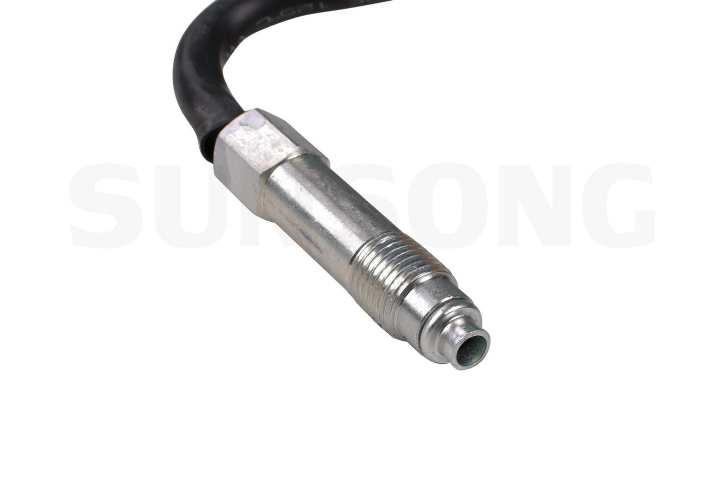 Left View of Power Steering Pressure Line Hose Assembly SUNSONG 3403679