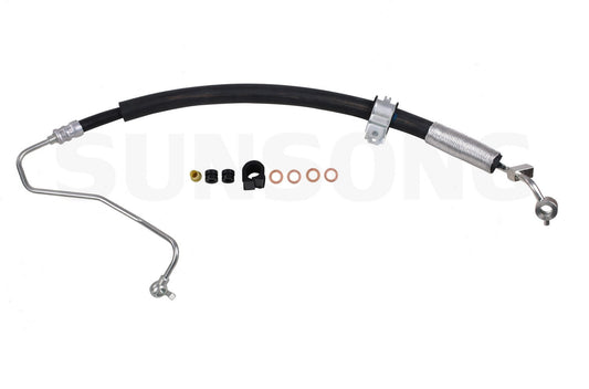 Angle View of Power Steering Pressure Line Hose Assembly SUNSONG 3403716