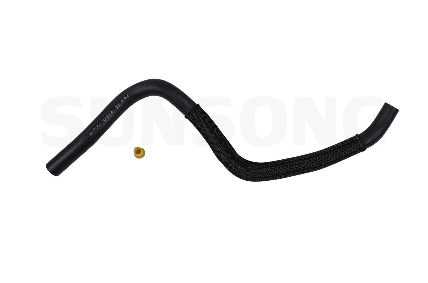 Angle View of Power Steering Reservoir Hose SUNSONG 3403726