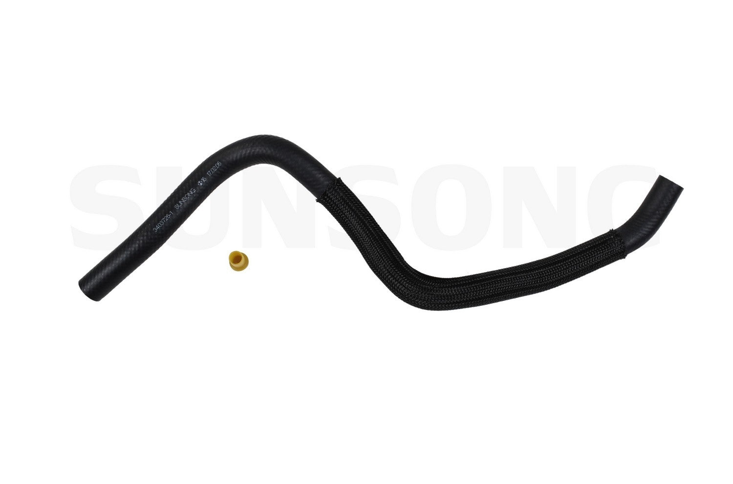 Front View of Power Steering Reservoir Hose SUNSONG 3403726