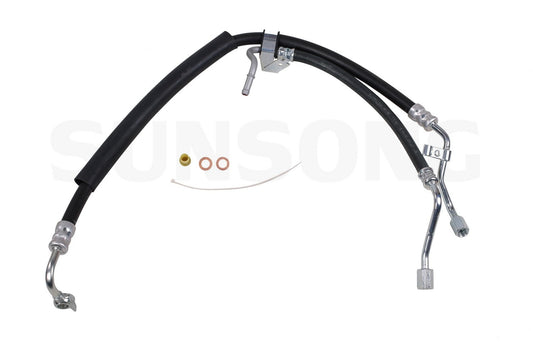 Angle View of Power Steering Hose Assembly SUNSONG 3403758