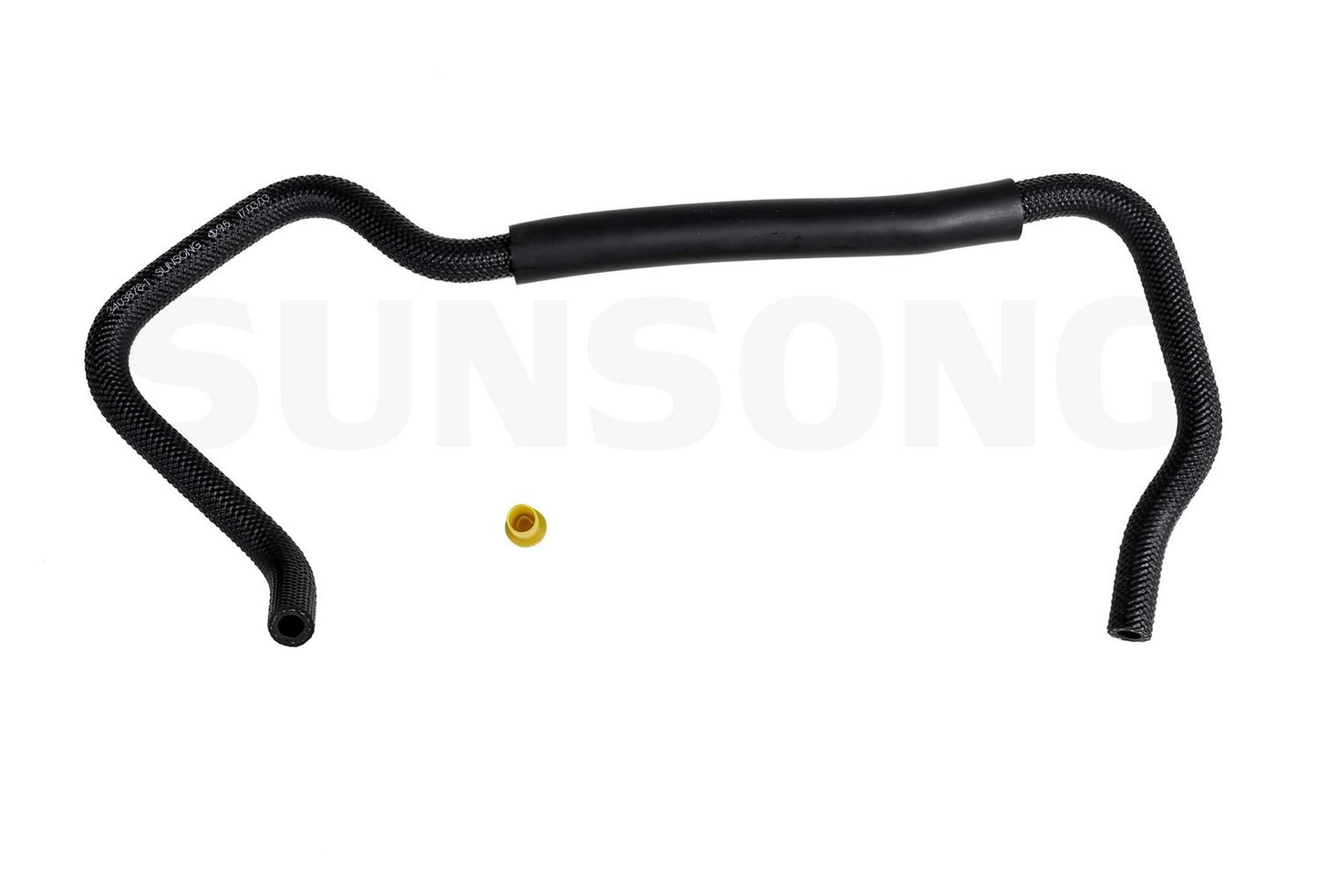 Front View of Power Steering Return Line Hose Assembly SUNSONG 3403878