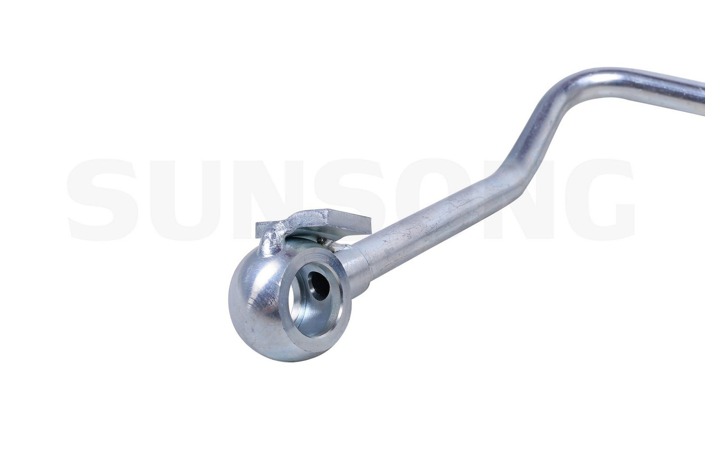 Left View of Power Steering Pressure Line Hose Assembly SUNSONG 3404122