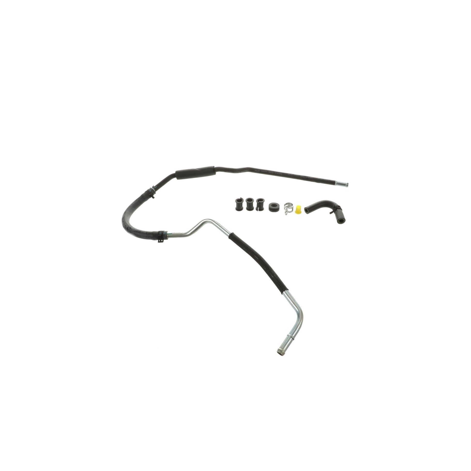 Front View of Power Steering Return Line Hose Assembly SUNSONG 3404269