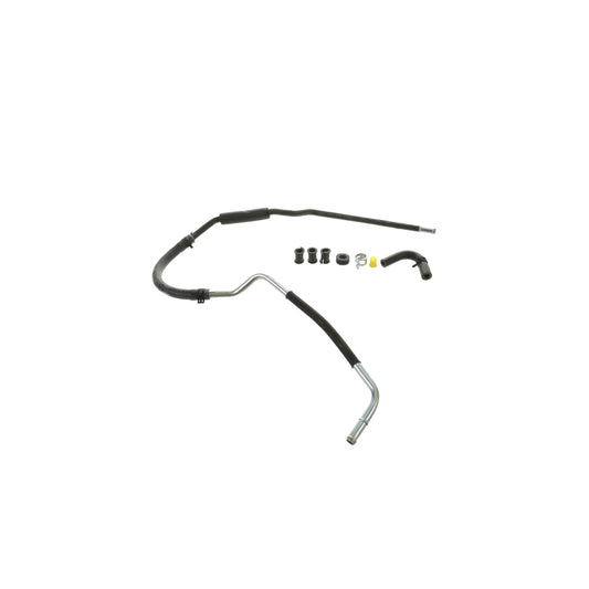 Front View of Power Steering Return Line Hose Assembly SUNSONG 3404269