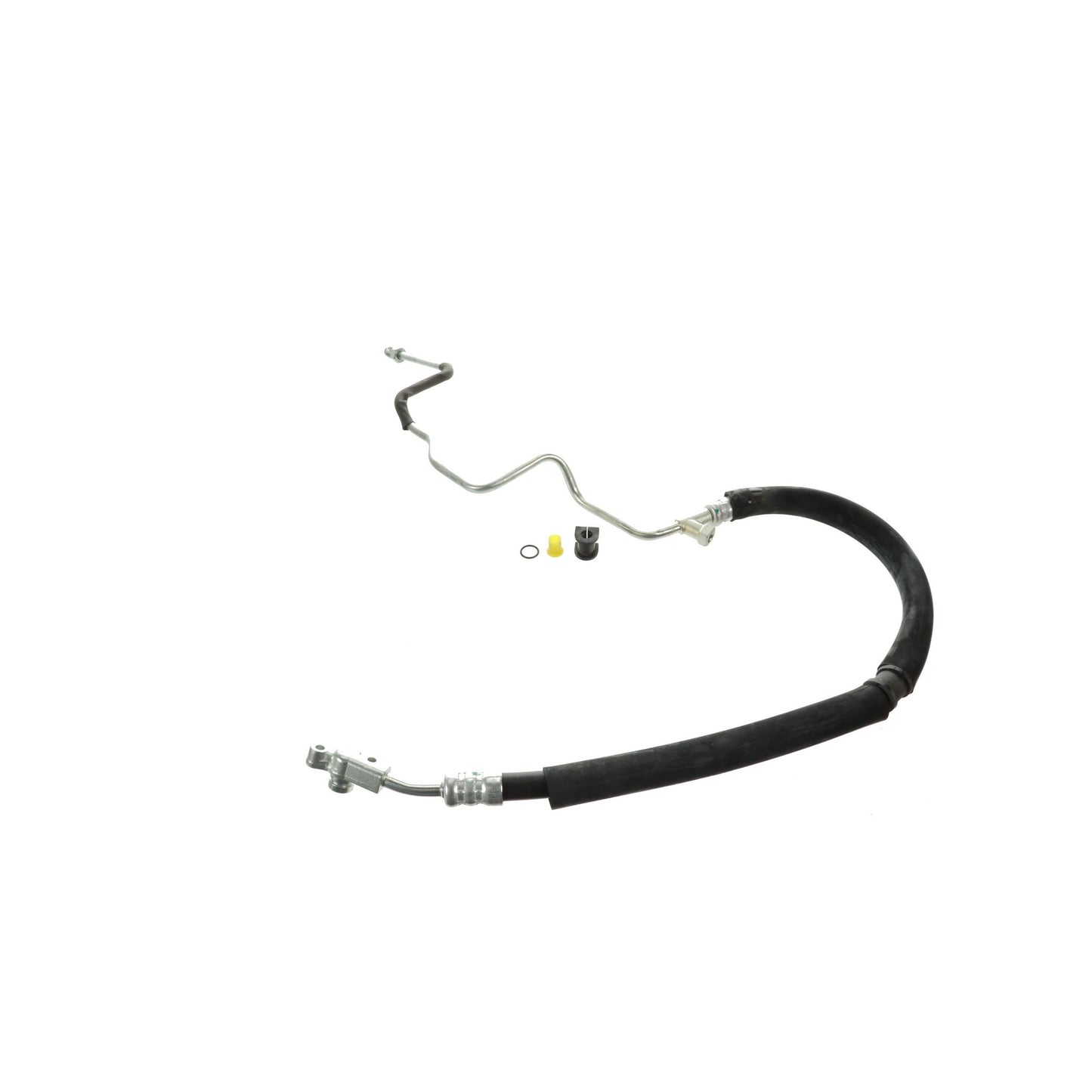 Front View of Power Steering Pressure Line Hose Assembly SUNSONG 3404363