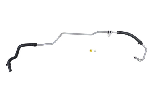 Front View of Power Steering Return Line Hose Assembly SUNSONG 3404426