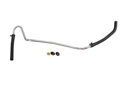 Front View of Power Steering Return Line Hose Assembly SUNSONG 3404461