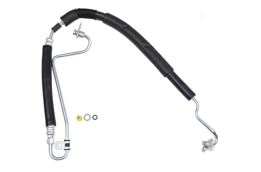 Front View of Power Steering Pressure Line Hose Assembly SUNSONG 3404801