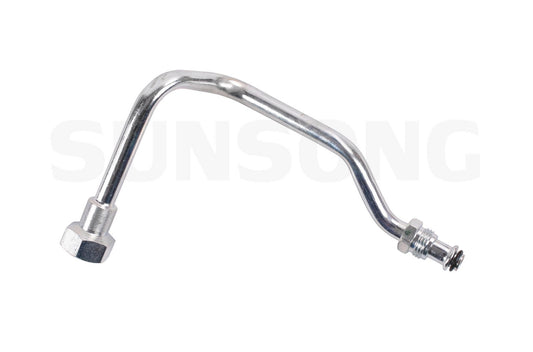 Angle View of Power Steering Pressure Line Hose Assembly SUNSONG 3601085