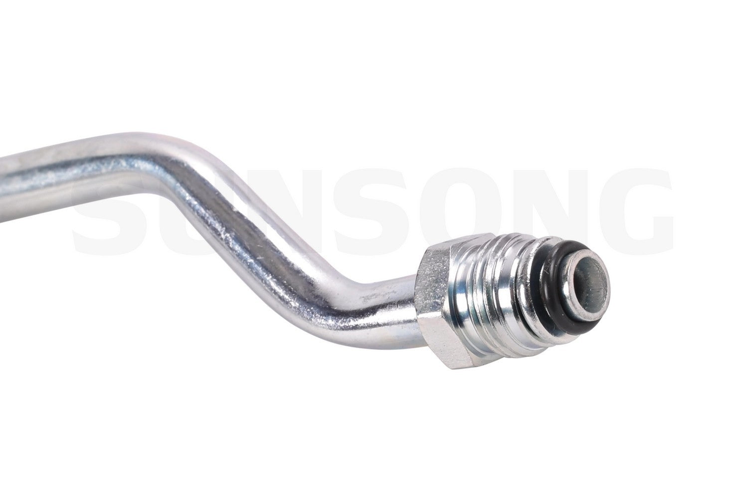 Right View of Power Steering Pressure Line Hose Assembly SUNSONG 3601085