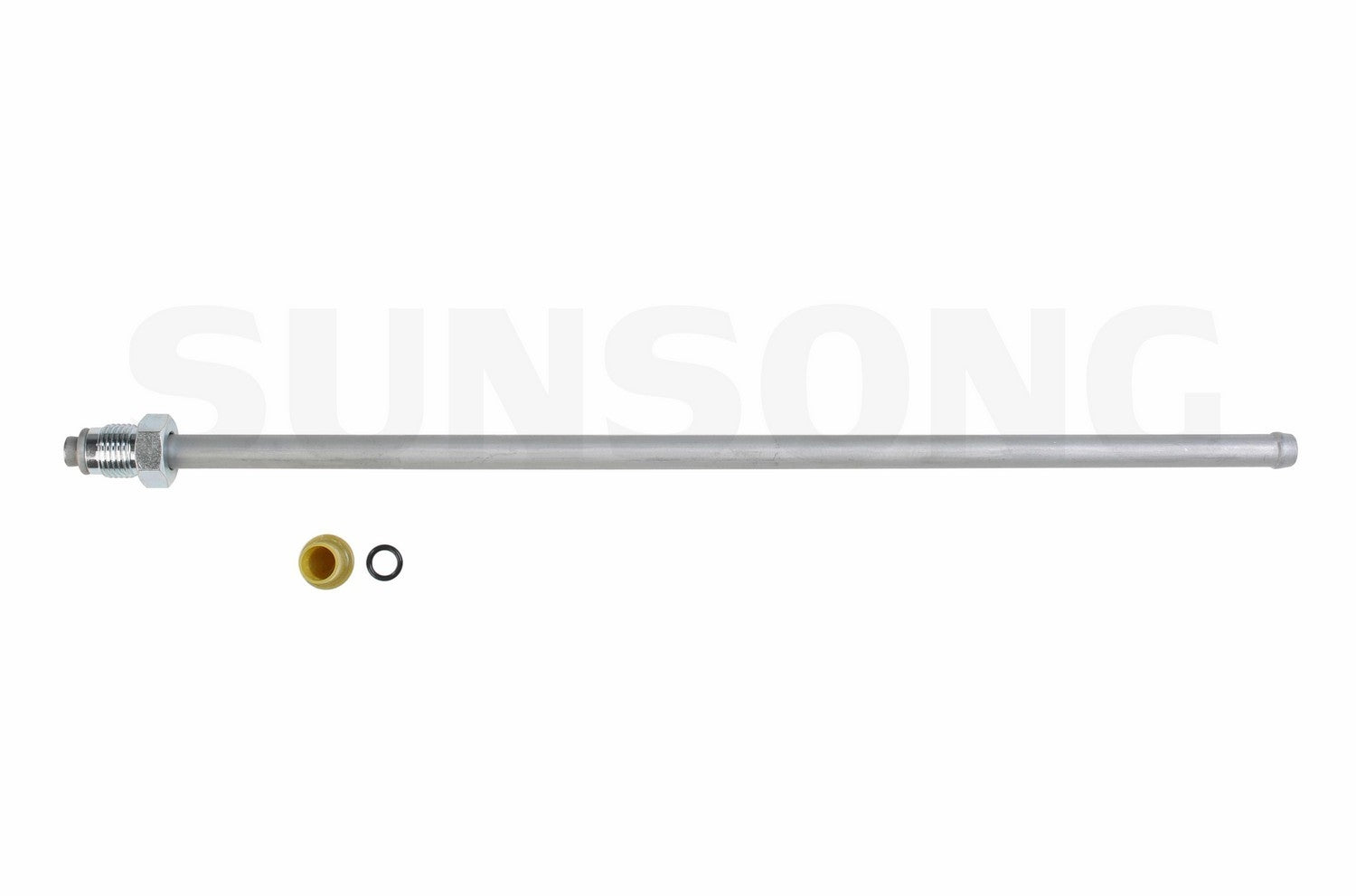 Front View of Power Steering Return Line End Fitting SUNSONG 3601867