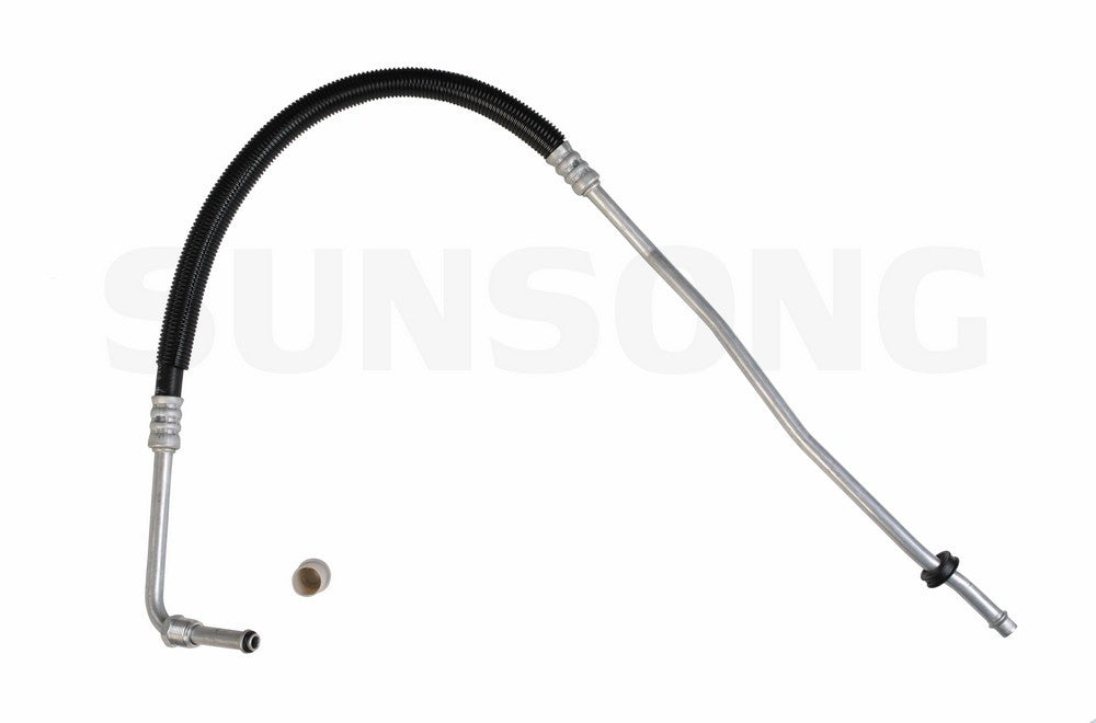 Angle View of Engine Oil Cooler Hose Assembly SUNSONG 5801010