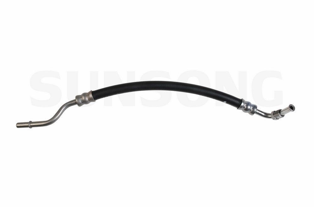 Angle View of Upper Automatic Transmission Oil Cooler Hose Assembly SUNSONG 5801027