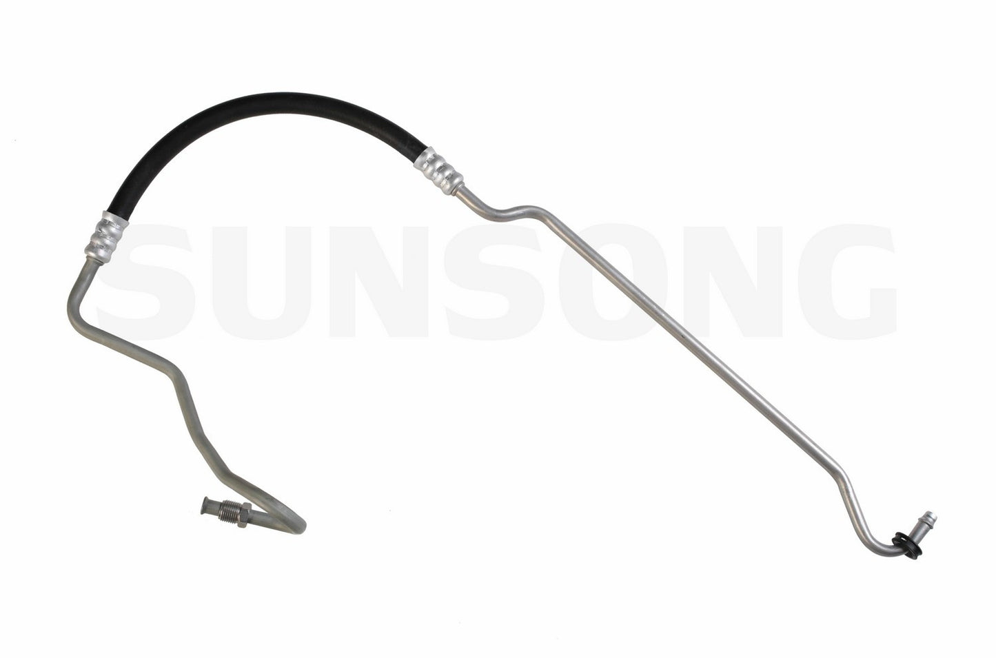 Angle View of Automatic Transmission Oil Cooler Hose Assembly SUNSONG 5801148