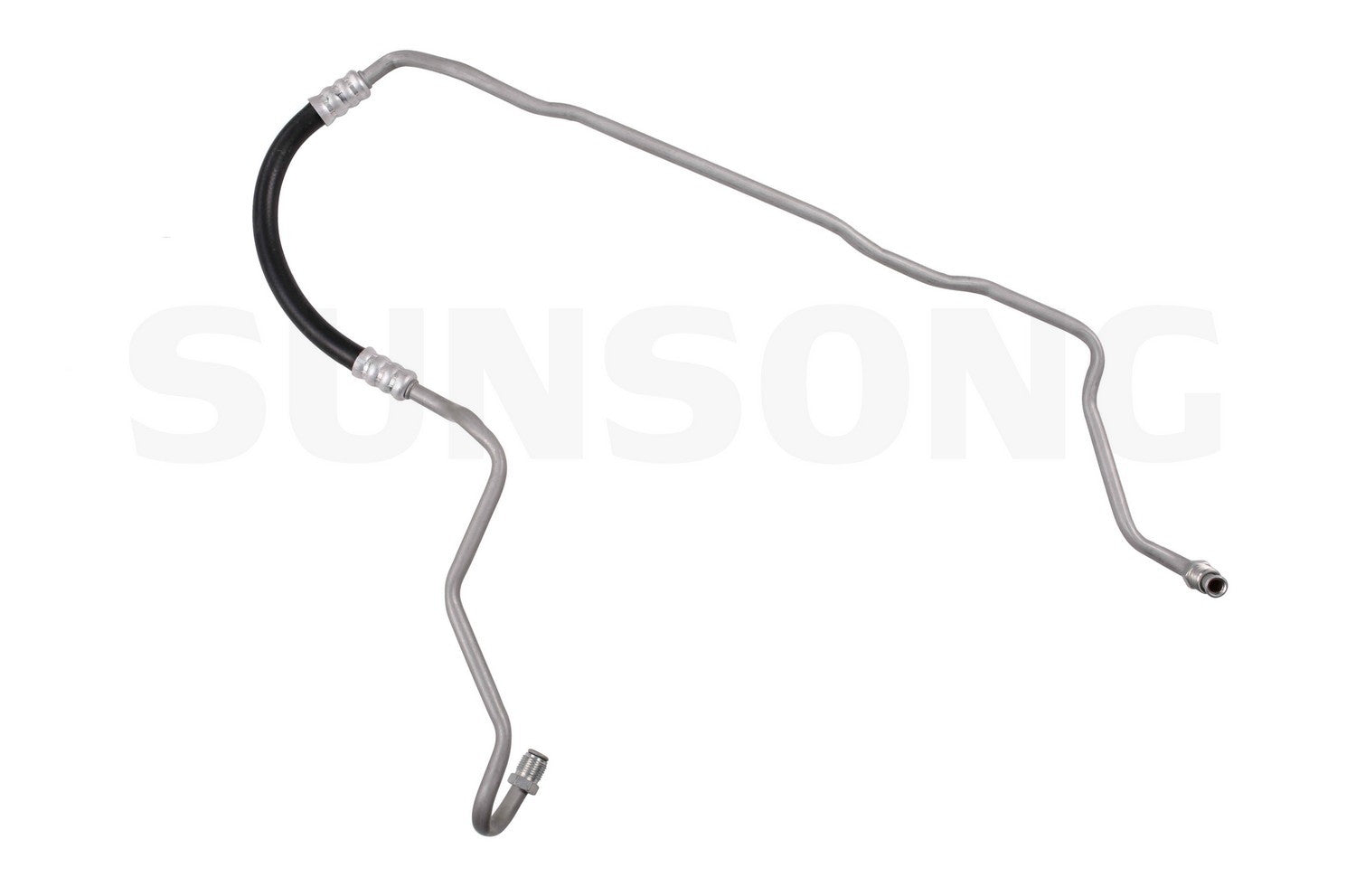 Angle View of Automatic Transmission Oil Cooler Hose Assembly SUNSONG 5801173