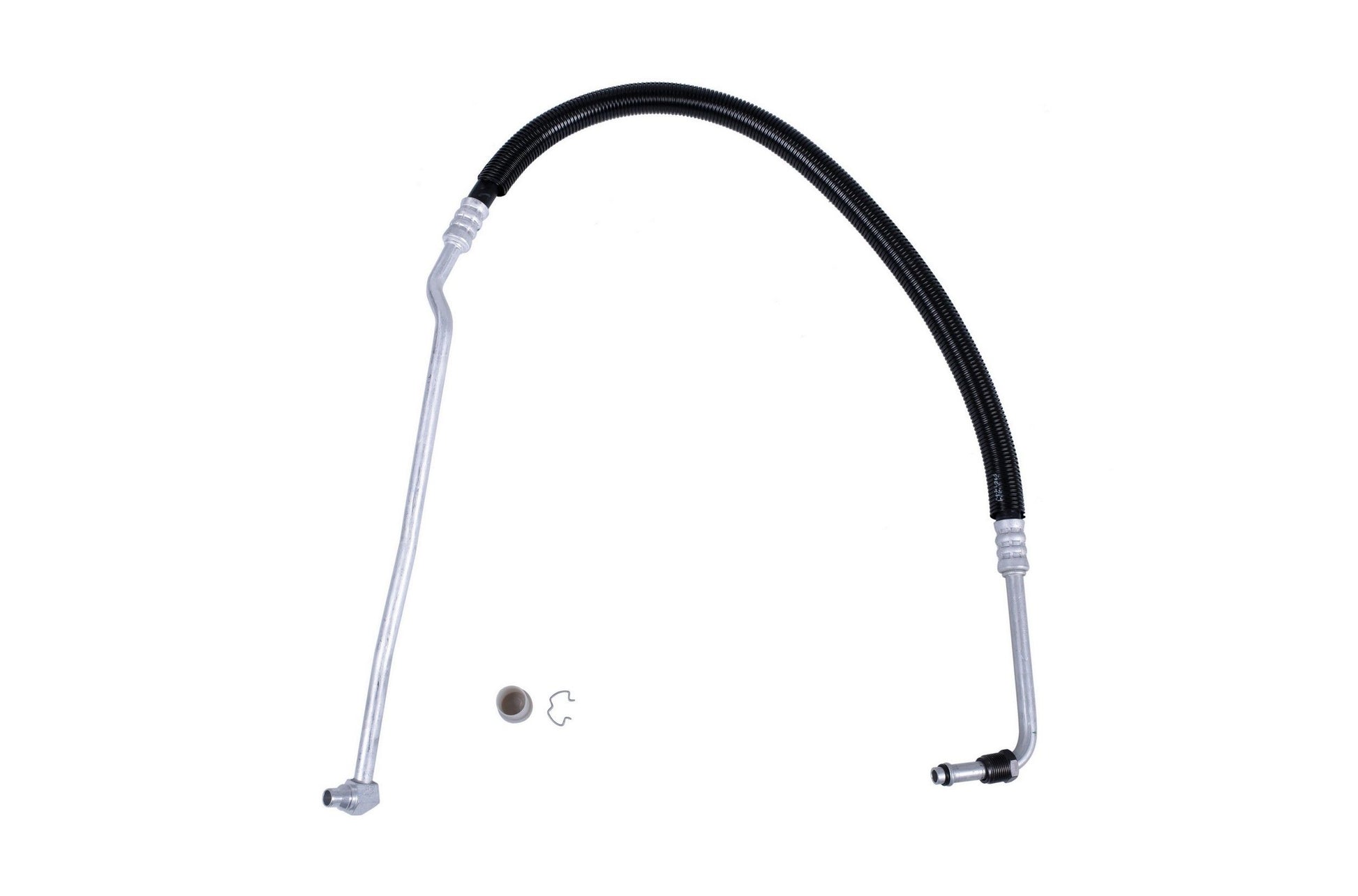 Front View of Upper Engine Oil Cooler Hose Assembly SUNSONG 5801249