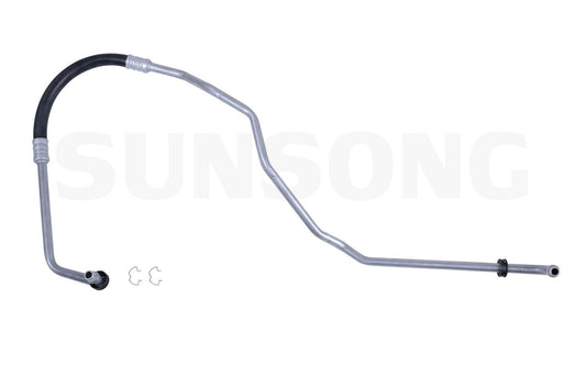 Angle View of Automatic Transmission Oil Cooler Hose Assembly SUNSONG 5801281