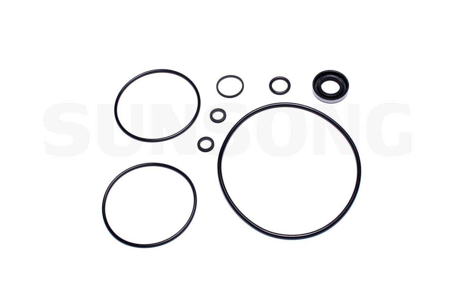 Front View of Power Steering Pump Seal Kit SUNSONG 8401019