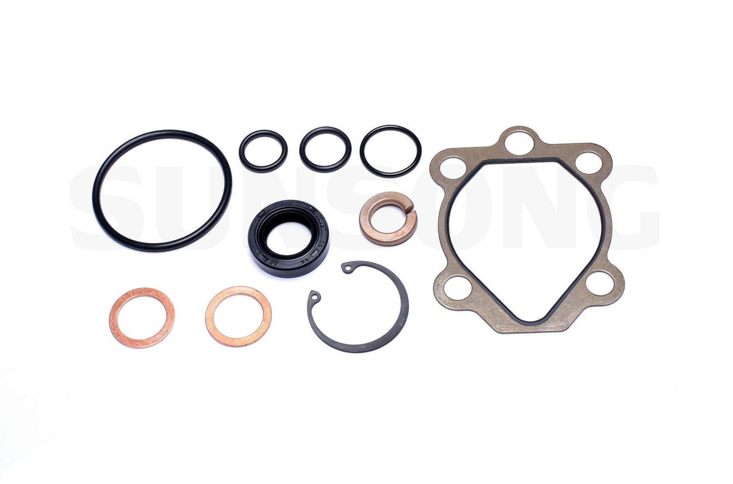 Front View of Power Steering Pump Seal Kit SUNSONG 8401240