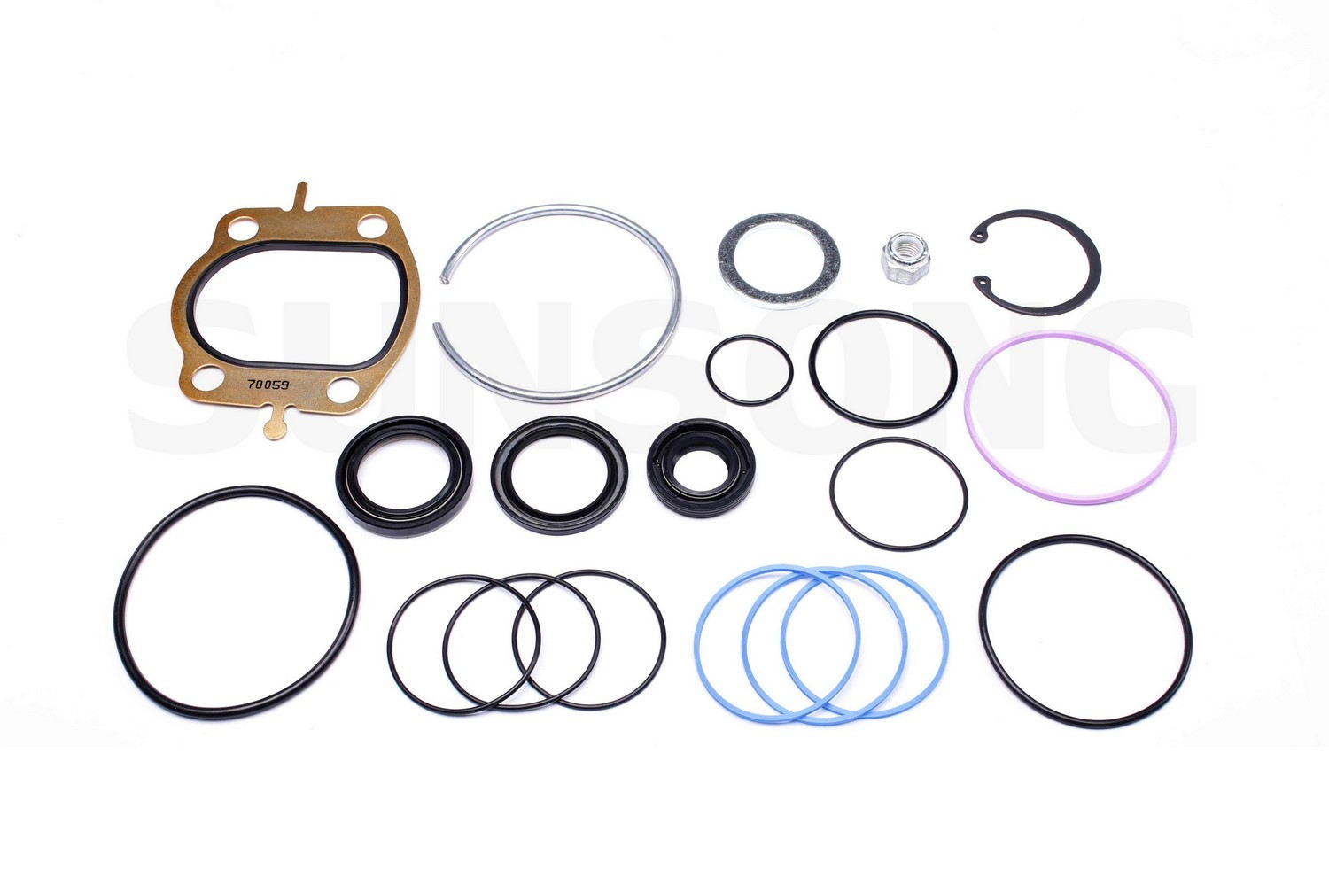 Angle View of Steering Gear Seal Kit SUNSONG 8401397